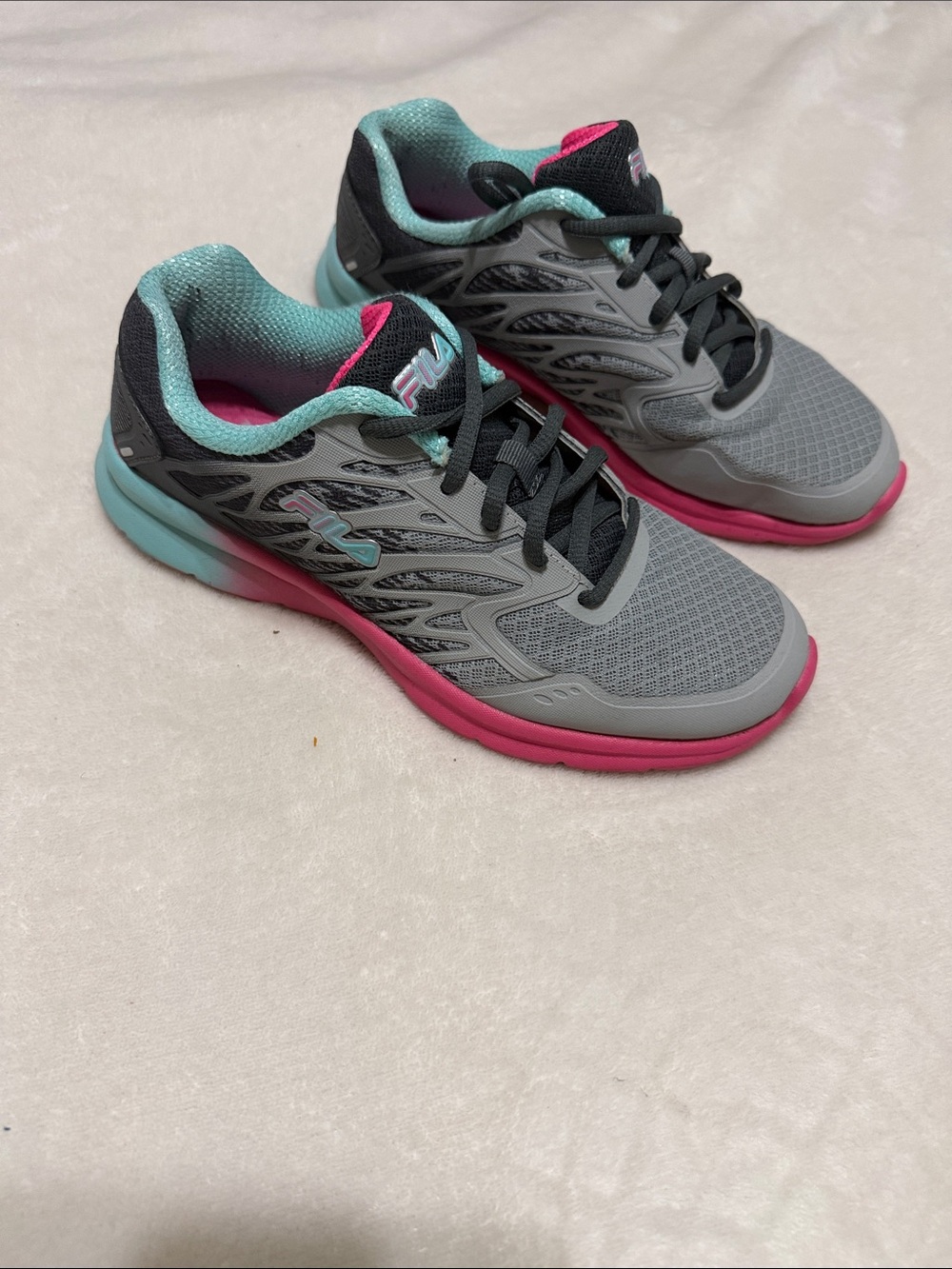 💜 Fila Sneakers Pink & Teal